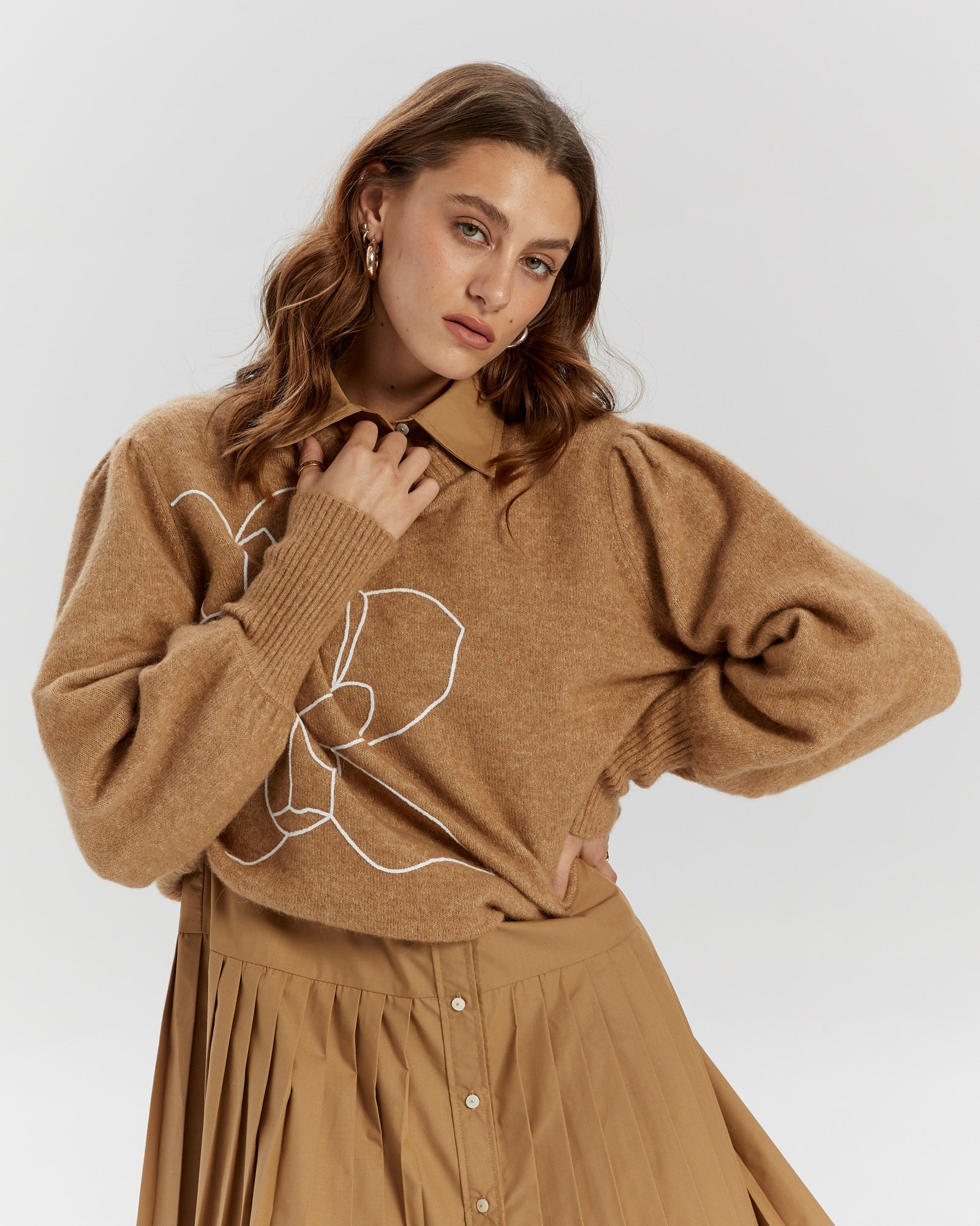 YASJUVA KNIT PULLOVER